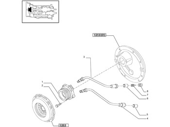 Växellåda och reservdelar NEW HOLLAND