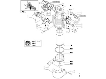 Hydraulisk filter NEW HOLLAND
