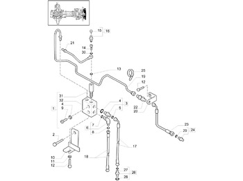 Bromsventil NEW HOLLAND