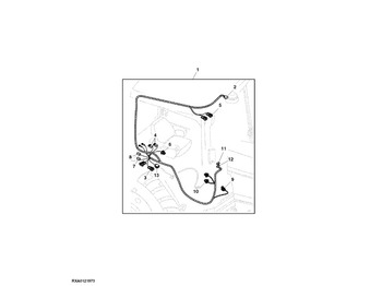 Kablar/ Ledningar JOHN DEERE