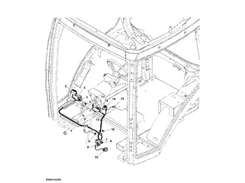 Kablar/ Ledningar JOHN DEERE