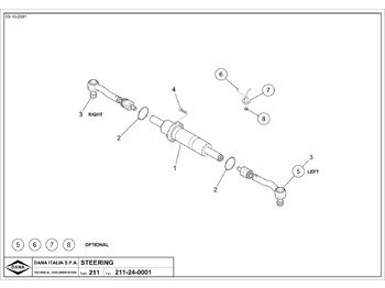 Hydraulcylinder för Lantbruksmaskiner SPICER 311/211/174 Sterowanie Drążek Przegub Cylinder CZĘŚCI: bild 2 Hydraulcylinder för Lantbruksmaskiner SPICER 311/211/174 Sterowanie Drążek Przegub Cylinder CZĘŚCI: bild 2