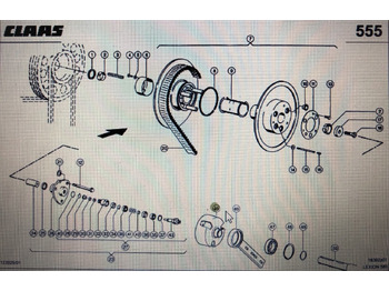 Reservdelar CLAAS