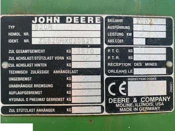 Reservdelar JOHN DEERE