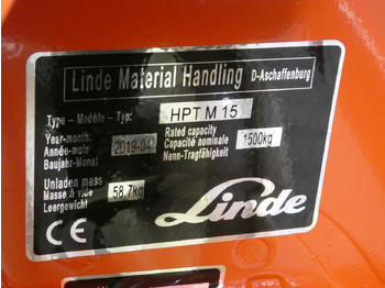 Låglyftar Linde 3x HPTM15/490mm: bild 2