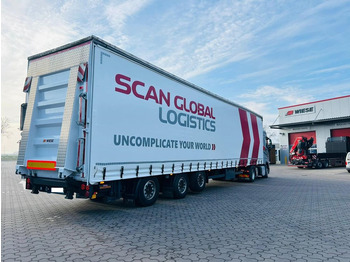 Låg lastare semitrailer Mega Gabelstaplertransporter Ladebordwand9t: bild 2