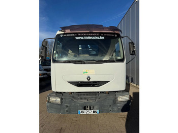 Tippbil lastbil, Kranbil Renault Midlum 270 **TIPPER+FASSI CRANE-FRENCH TRUCK**: bild 4