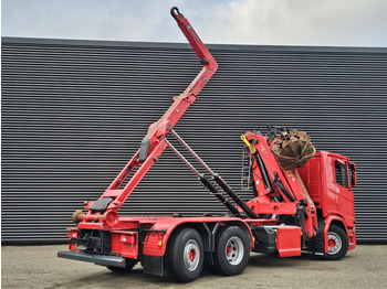 Lastväxlare lastbil, Kranbil Scania R520 V8 6x2/4 / EPSILON CRANE + HOOKLIFT: bild 4