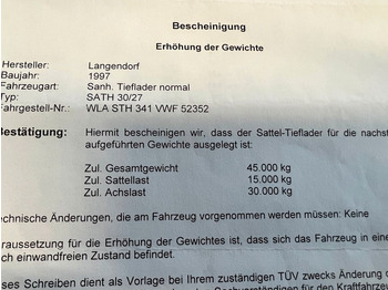 Låg lastare semitrailer Langendorf Tiefbett mit Rampen Hydraulisch Langendorf Tiefbett mit Rampen Hydraulisch: bild 3 Låg lastare semitrailer Langendorf Tiefbett mit Rampen Hydraulisch Langendorf Tiefbett mit Rampen Hydraulisch: bild 3