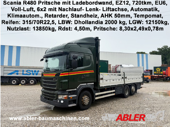 Flakbil SCANIA R 480