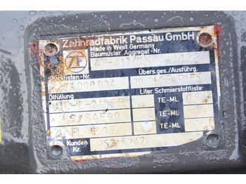 Axel och reservdelar för Byggmaskiner Liebherr LH 551 Achse 411/LK: bild 3