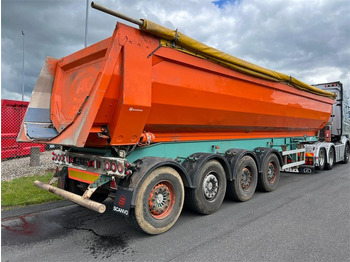 Tippbil semitrailer Kel-Berg 4 akslet - alu kasse + plastindlæg: bild 2