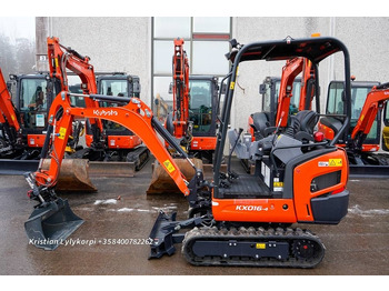 Minigrävmaskin KUBOTA KX016-4