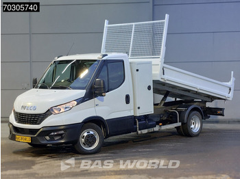 Transportbil med tippflak Iveco Daily 35C14 Kipper met Kist Dubbellucht 3,5t Trekhaak Airco Cruise Euro6 Tipper Benne Kieper Airco Trekhaak Cruise control: bild 3