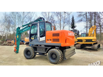 Grävmaskin på däck Hitachi ZX140W-3: bild 2