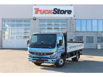 Transportbil med flak FUSO Canter