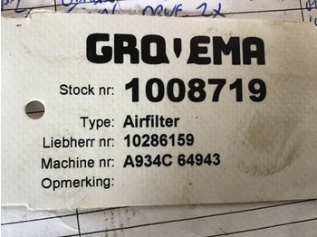 Luftfilter LIEBHERR
