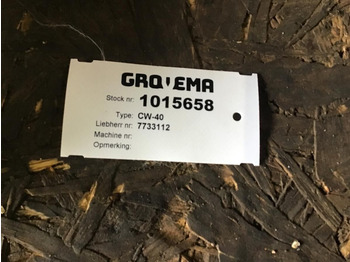 Redskapsfäste Liebherr CW-40: bild 3