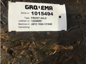 Axel och reservdelar LIEBHERR