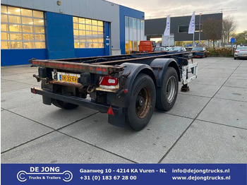 Containerbil/ Växelflak semitrailer KRONE