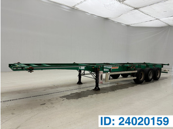 Containerbil/ Växelflak semitrailer FRUEHAUF