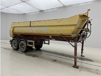 Tippbil semitrailer Robuste Kaiser 23 cub in steel: bild 3