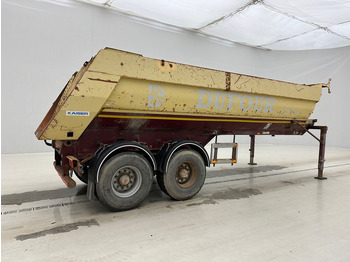 Tippbil semitrailer Robuste Kaiser 23 cub in steel: bild 4