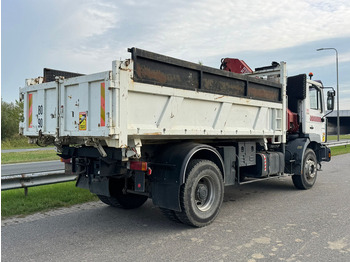 Tippbil lastbil, Kranbil MAN 19.310 4x2 Kipper with HMF 1463K2 Crane: bild 5 Tippbil lastbil, Kranbil MAN 19.310 4x2 Kipper with HMF 1463K2 Crane: bild 5