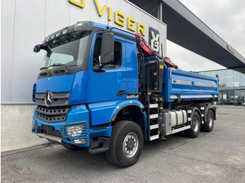 Leasa Mercedes-Benz Arocs 3342 *6x6*meegestuurd as*2zijdige kipper*Airco*Bluetooth Mercedes-Benz Arocs 3342 *6x6*meegestuurd as*2zijdige kipper*Airco*Bluetooth: bild 1