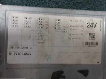 Elektriskt system för Lastbil MAN TGX 81.27101-6577 TACHOGRAAF EURO 5: bild 2 Elektriskt system för Lastbil MAN TGX 81.27101-6577 TACHOGRAAF EURO 5: bild 2