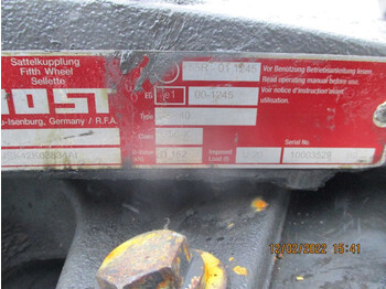 Vändskivekoppling för Lastbil jost 2016 D152 // G50X JSK40 SCHOTEL IVECO HI WAY EURO 6: bild 5