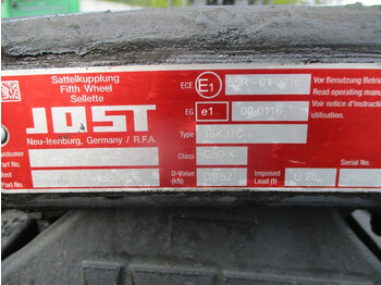 Vändskivekoppling för Lastbil jost JSK 40 // G50-X D 152 KOM VAN DAF XF 106 JSK 40 // G50-X D 152 KOM VAN DAF XF 106: bild 5 Vändskivekoppling för Lastbil jost JSK 40 // G50-X D 152 KOM VAN DAF XF 106 JSK 40 // G50-X D 152 KOM VAN DAF XF 106: bild 5