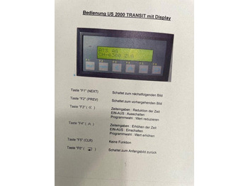 Förpackningsmaskin ATS Tanner UltraSonic US 2000-AB transit banding machine with pneumatic product hold-down and infeed roller table: bild 2