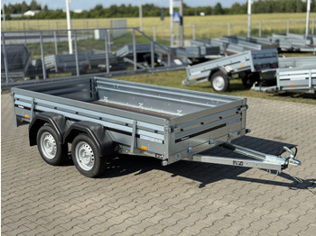 Ny Flaksläp BRENDERUP 2300 STUB - przyczepa skrzyniowa 2 osie / 302 x 150 cm / 750 kg: bild 2
