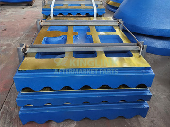 Reservdelar för Byggmaskiner KINGLINK C96 LT95 Fixed And Movable Jaw Plates of Jaw Crusher Spare Parts: bild 2 Reservdelar för Byggmaskiner KINGLINK C96 LT95 Fixed And Movable Jaw Plates of Jaw Crusher Spare Parts: bild 2