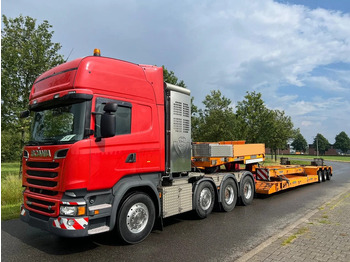 Låg lastare semitrailer GOLDHOFER STZ