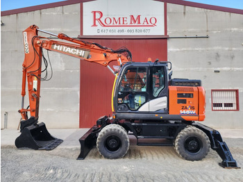 Grävmaskin på däck HITACHI ZX145W
