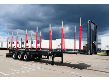 Timmertrailer Schwarzmüller Y serie /RUNGENSATTEL HOLZ ECCO STEEL 9to /8 x: bild 2