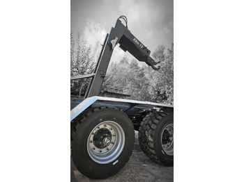 Ny Traktorvagn EkoAgri Hakenliftanhänger / Hooklift trailer / Remorque porte caisson / Remolque con gancho / Rimorchio a gancio / Przyczepa hakowa 12 t: bild 3