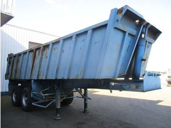 Tippbil semitrailer Fruehauf 2 Axle , Steel Tipper , Drum brakes, Spring suspension: bild 4