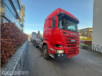Lastväxlare lastbil 2015 Scania R580 8x4 tridem Krokbil / krokløft m/ JOAB 24t krok med knekk: bild 2 Lastväxlare lastbil 2015 Scania R580 8x4 tridem Krokbil / krokløft m/ JOAB 24t krok med knekk: bild 2
