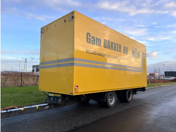 Skåpsläp Jumbo 2 assige middenas aanhangwagen: bild 1