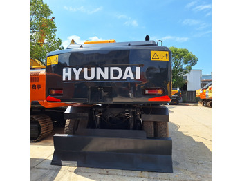 Grävmaskin på däck Hyundai 210w-9T wheel excavator: bild 4