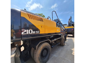 Grävmaskin på däck Hyundai 210w-9T wheel excavator: bild 3