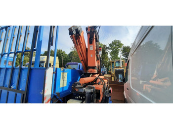 Flakbil, Kranbil Mercedes-Benz 1828 Pritsche+Glastransport: bild 4