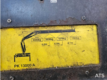 Lastbilskran PALFINGER PK 13000 hydraulic crane (1997): bild 5 Lastbilskran PALFINGER PK 13000 hydraulic crane (1997): bild 5