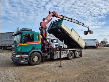 Leasa Scania P450 6x2/4 // HMF 2223 K4 // 3-way tip Scania P450 6x2/4 // HMF 2223 K4 // 3-way tip: bild 4