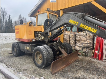 Grävmaskin 1987 Åkerman H3M Wheel excavator w/ 4 buckets.: bild 2