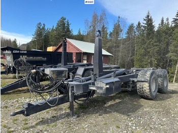 Låg lastare trailer