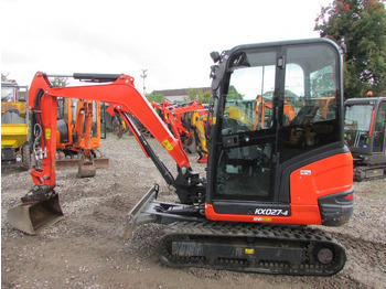Minigrävmaskin KUBOTA KX027-4